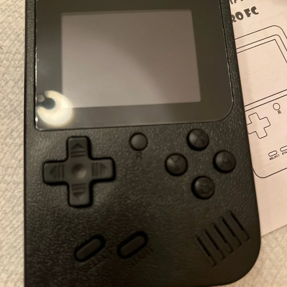 Handheld Game Console - Black